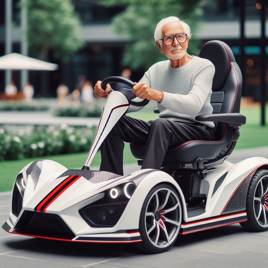 Bugatti Shape Mobility Scooter 7 1