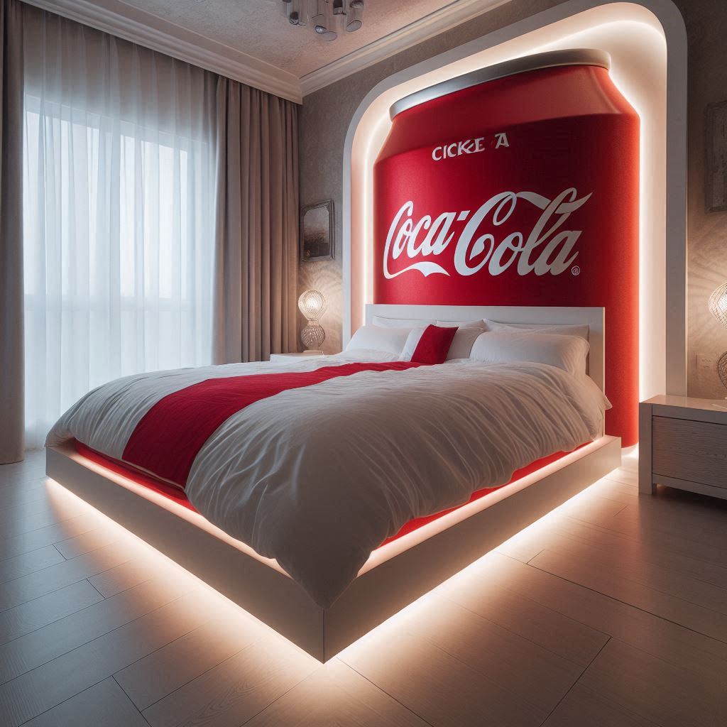 Coca Cola Shaped Bed 4