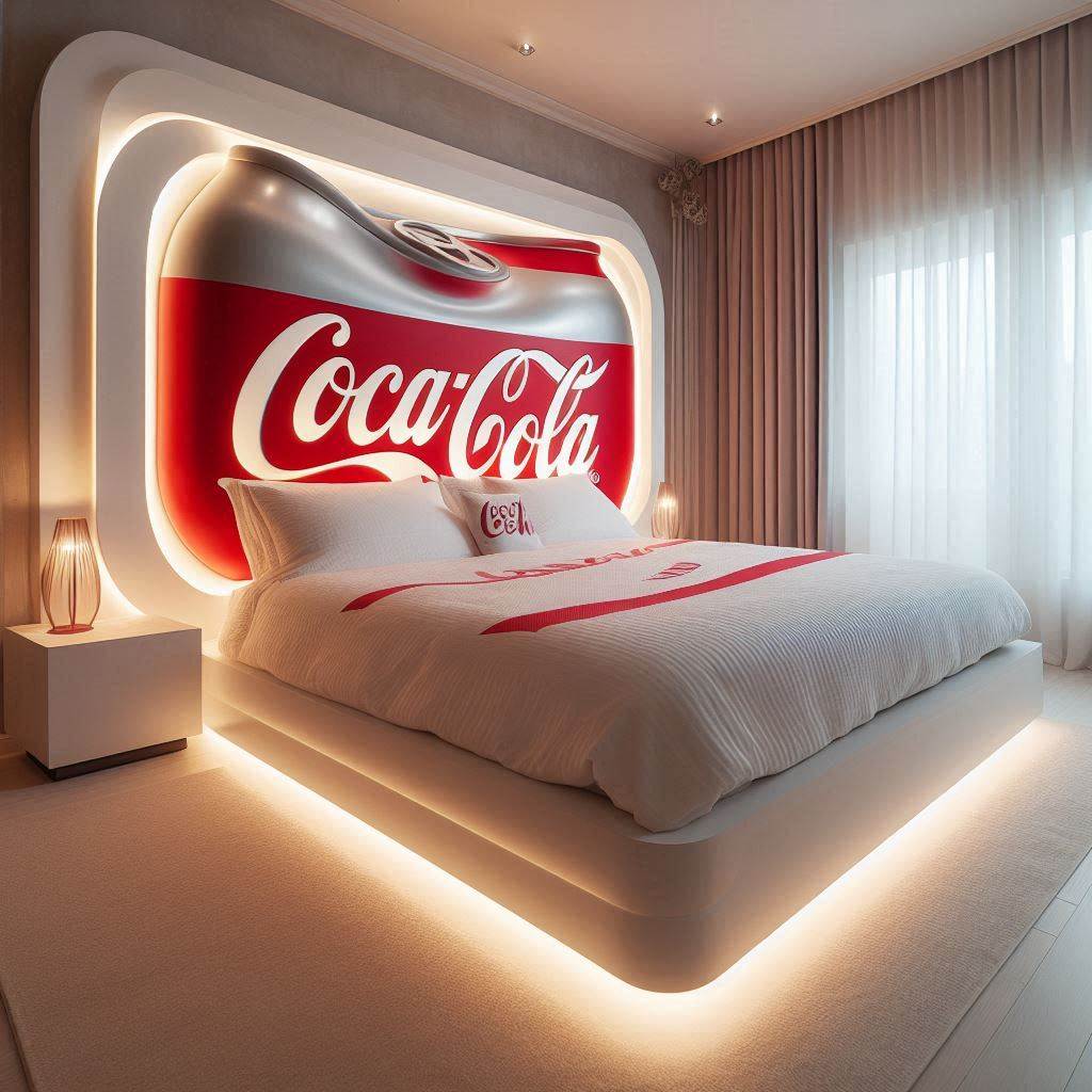 Coca Cola Shaped Bed 8