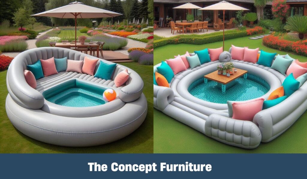 Giant Inflatable Sofa Pools