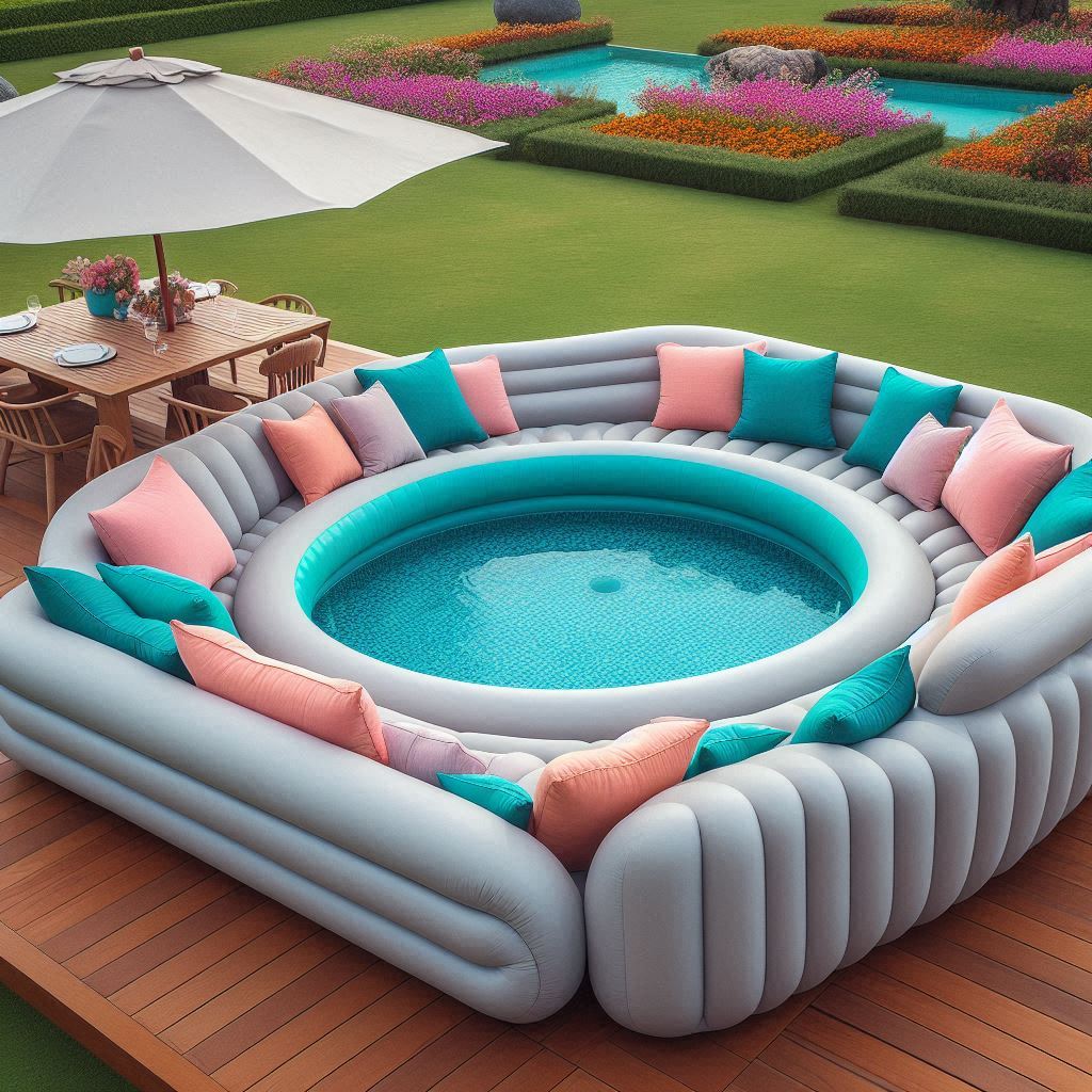 Giant Inflatable Sofa Pools 3