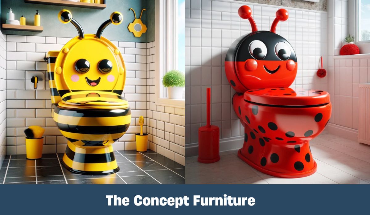 Transform Your Bathroom with Unique Insect-Themed Toilets