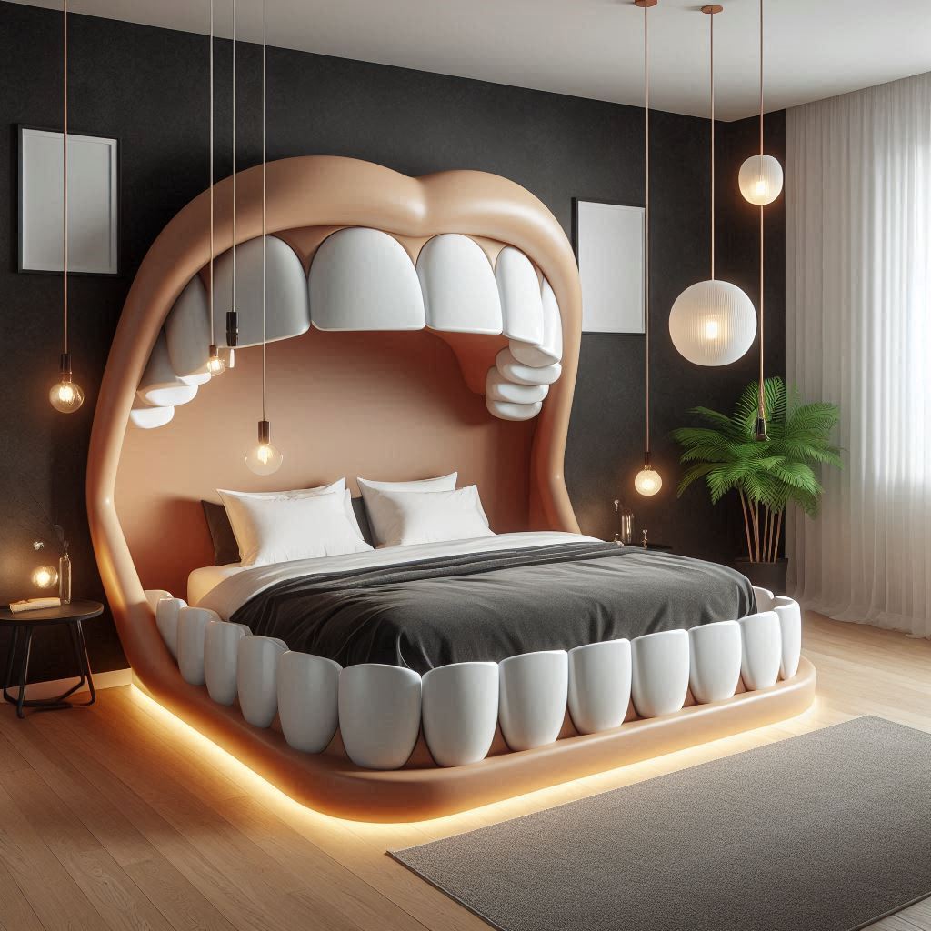 Jaw Inspired Bed 4