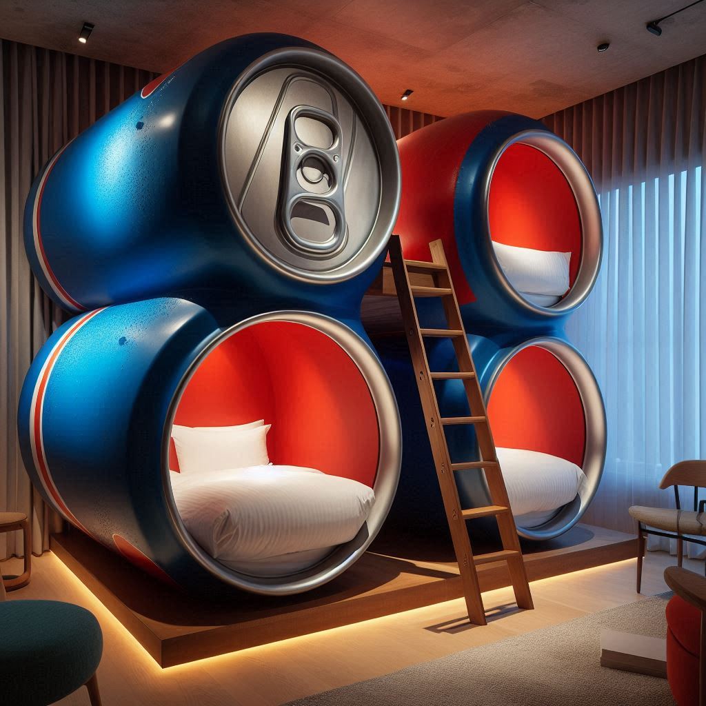 Pepsi Bunk Bed 3