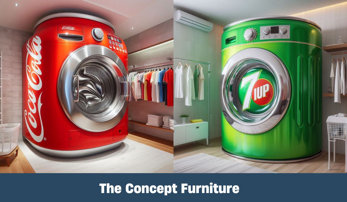 Revolutionize Your Laundry with a Soft Drink-Inspired Washing Machine