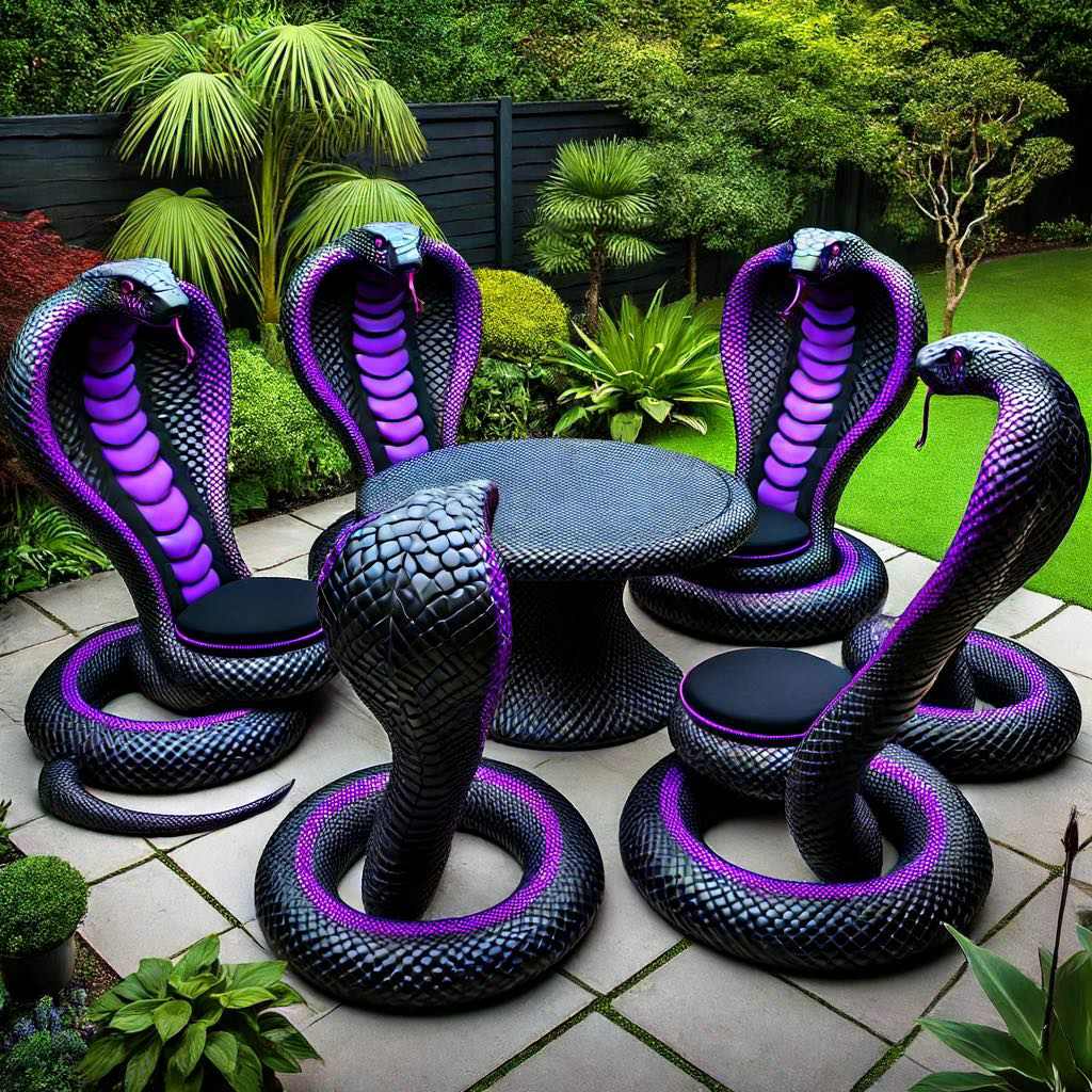 Enhance Your Garden with Unique Cobra Inspired Furniture Pieces - The ...