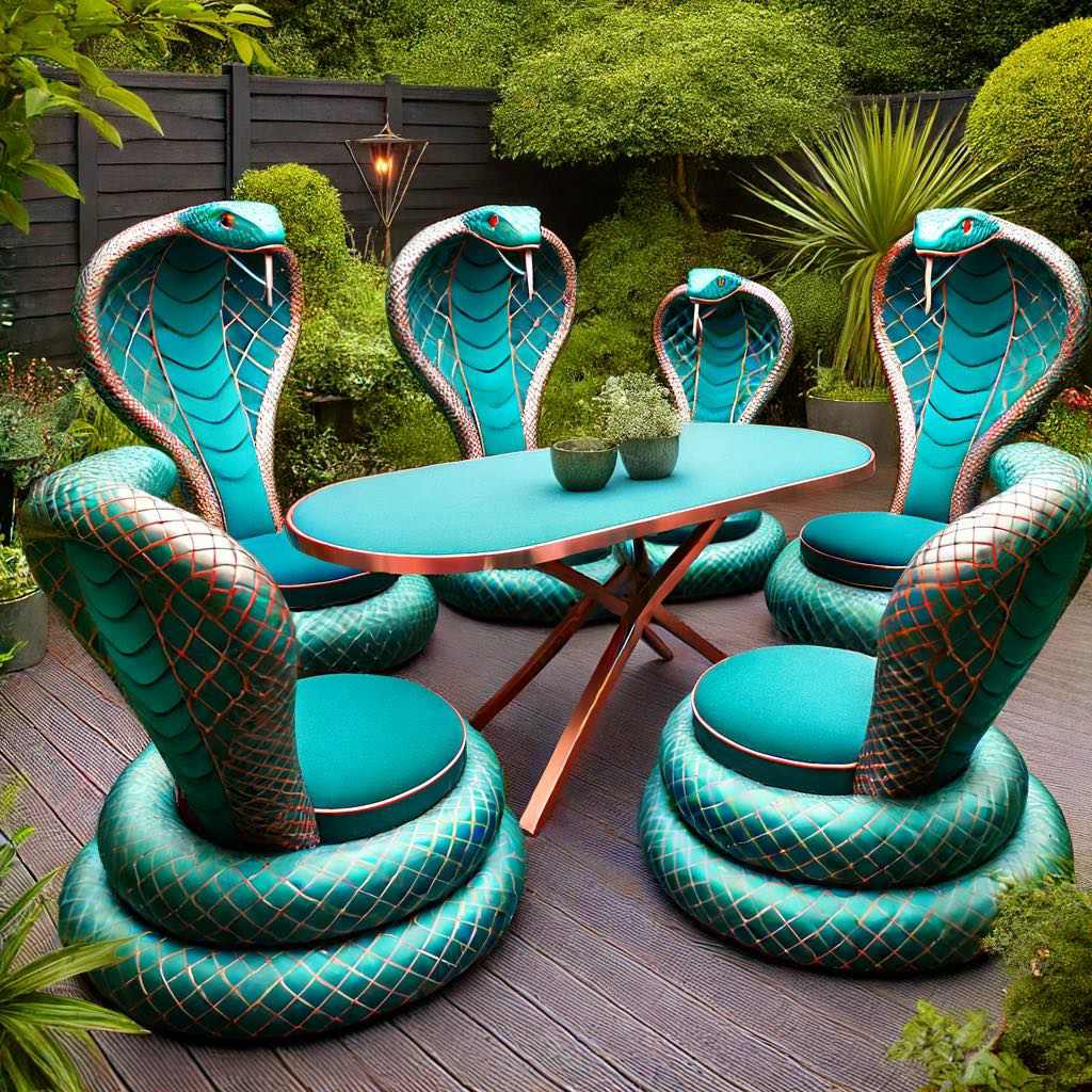 Enhance Your Garden with Unique Cobra Inspired Furniture Pieces - The ...