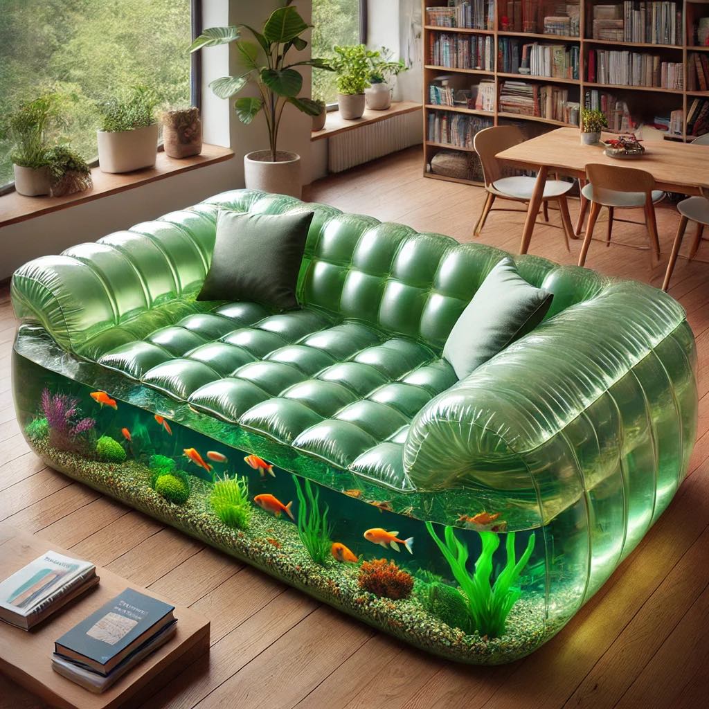 Aquarium Sofas: Discover Unique Designs Inspired by Fish Tanks