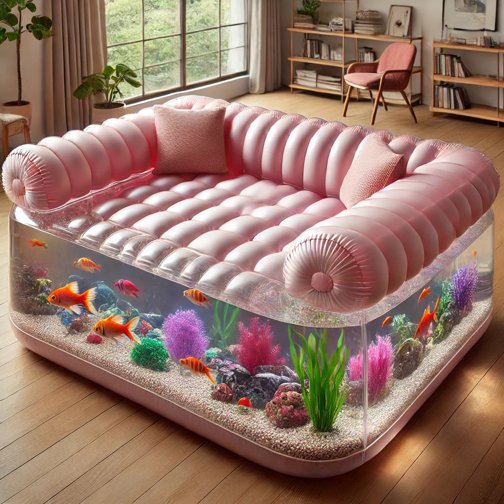 Aquarium Sofas: Discover Unique Designs Inspired by Fish Tanks