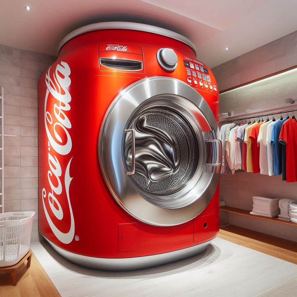 Soft Drink Inspired Washing Machine 1