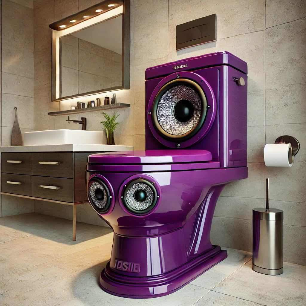 Speaker Toilet 1