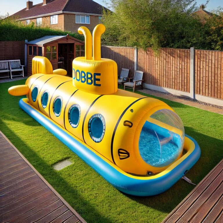 Explore the Fun with Inflatable Submarine Pools - The Concept Furniture