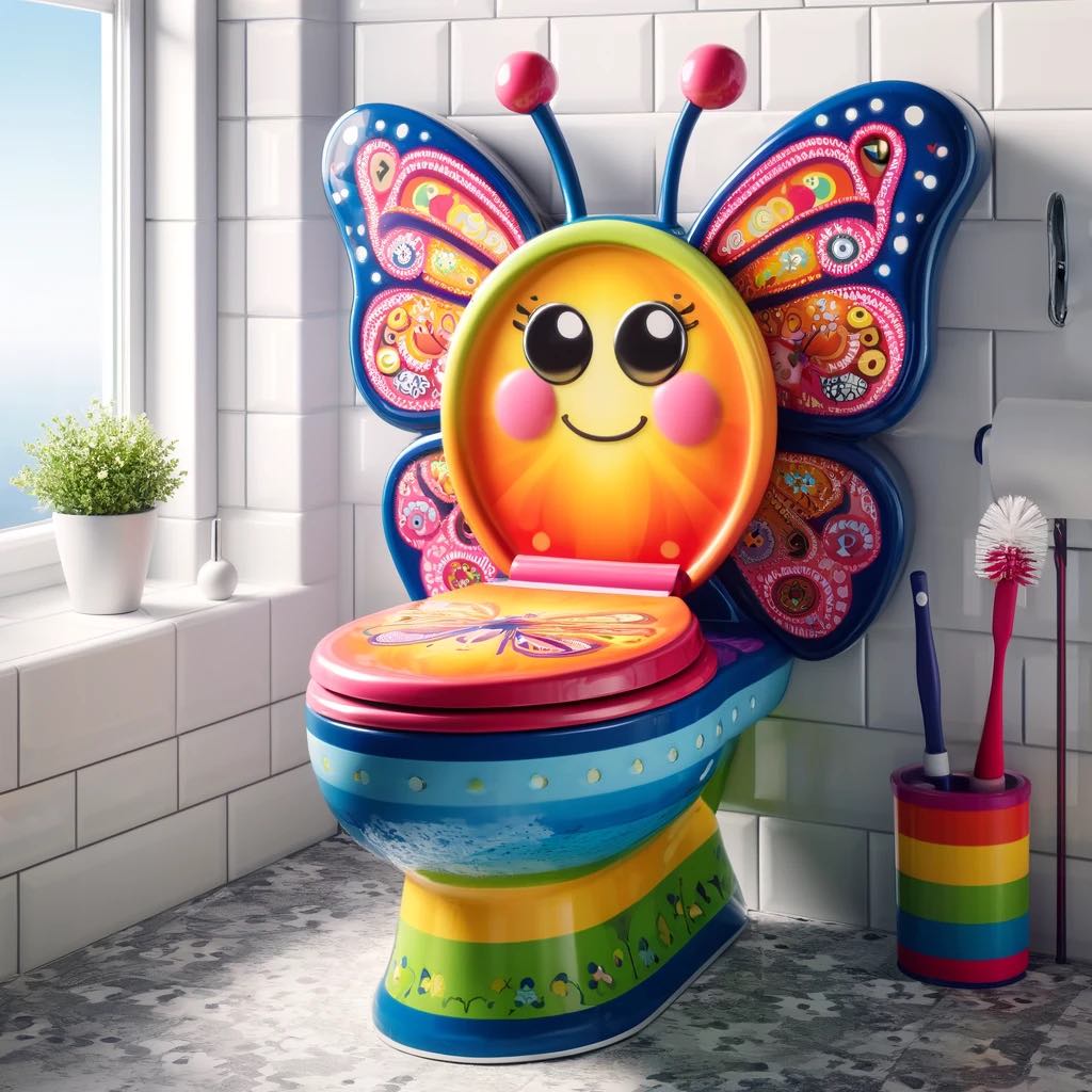 Transform Your Bathroom with Unique Insect-Themed Toilets