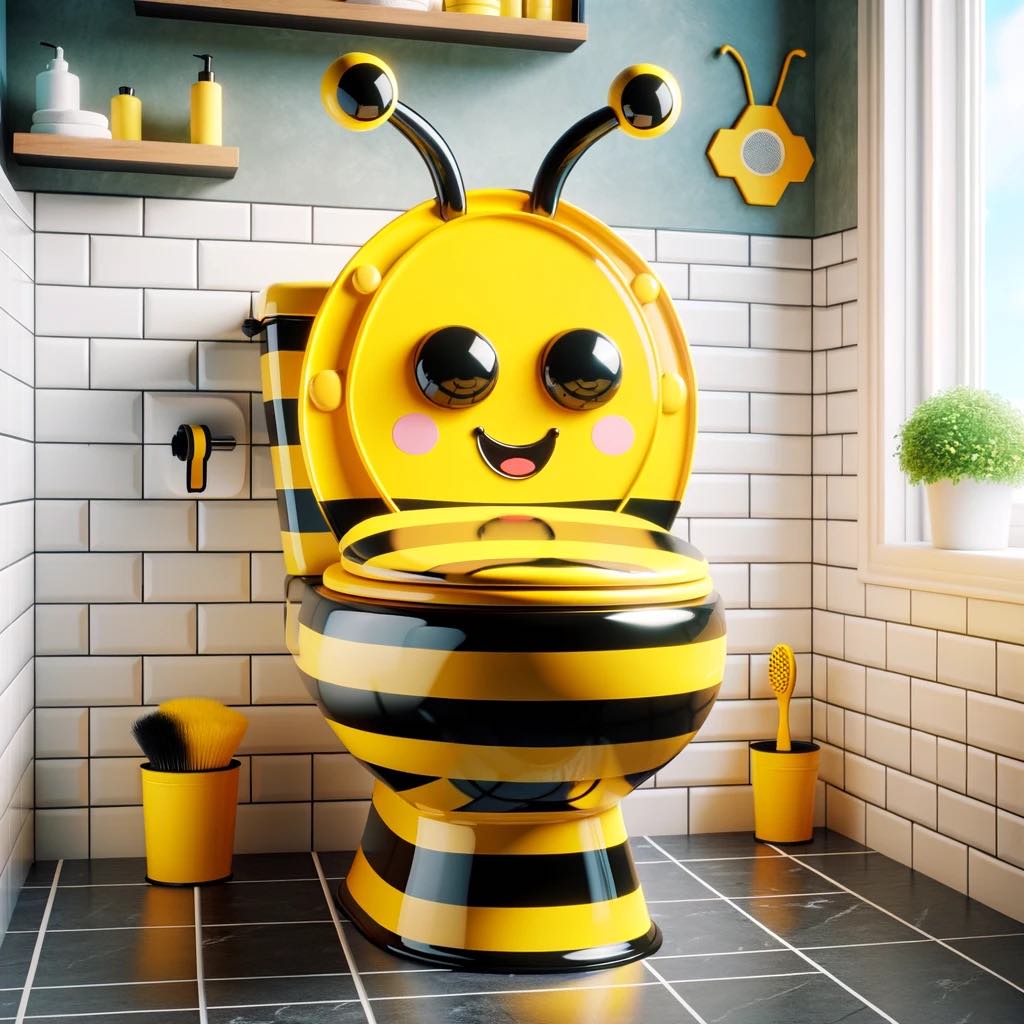 Transform Your Bathroom with Unique Insect-Themed Toilets