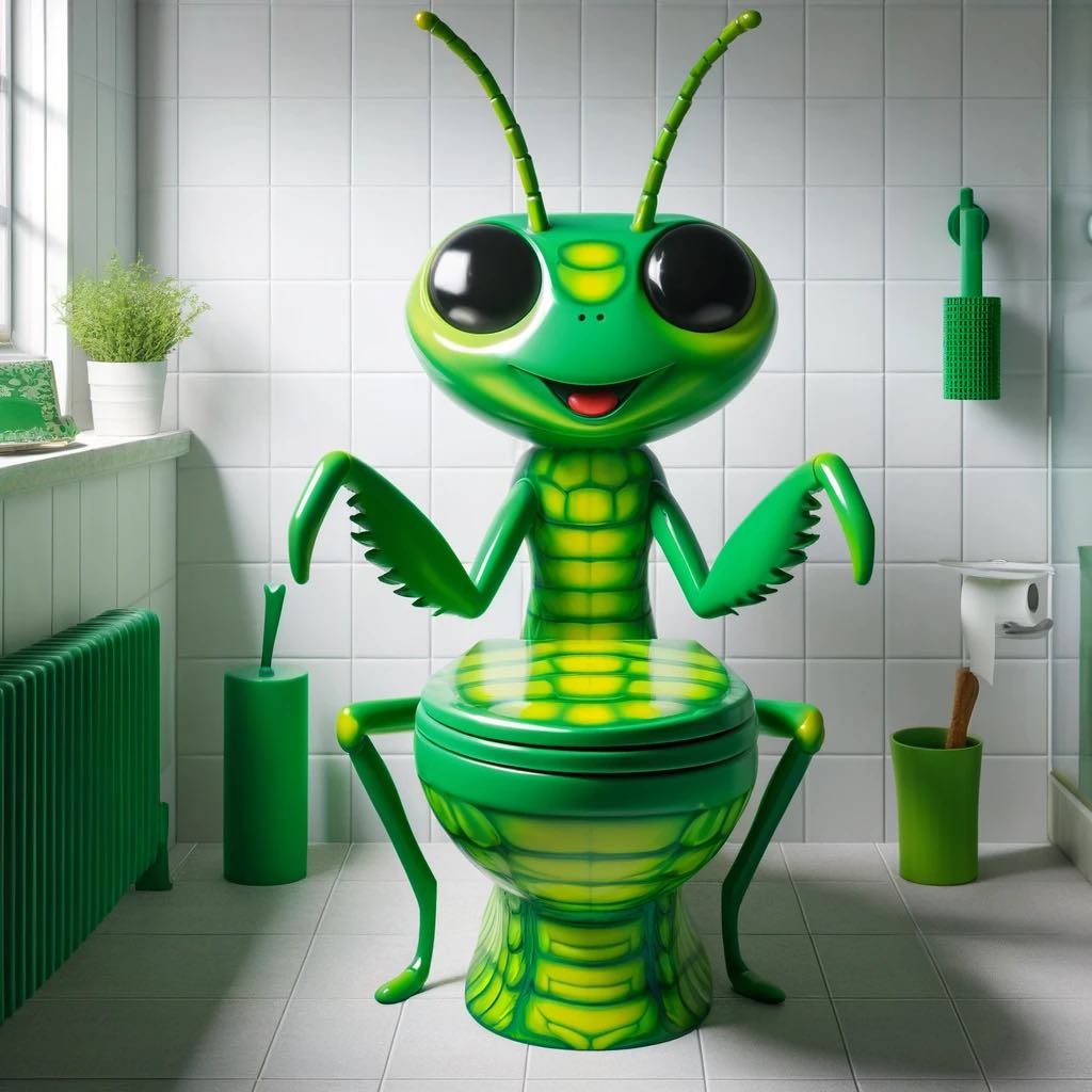 Transform Your Bathroom with Unique Insect-Themed Toilets