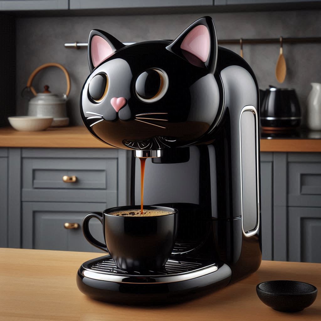 cat coffee maker 2