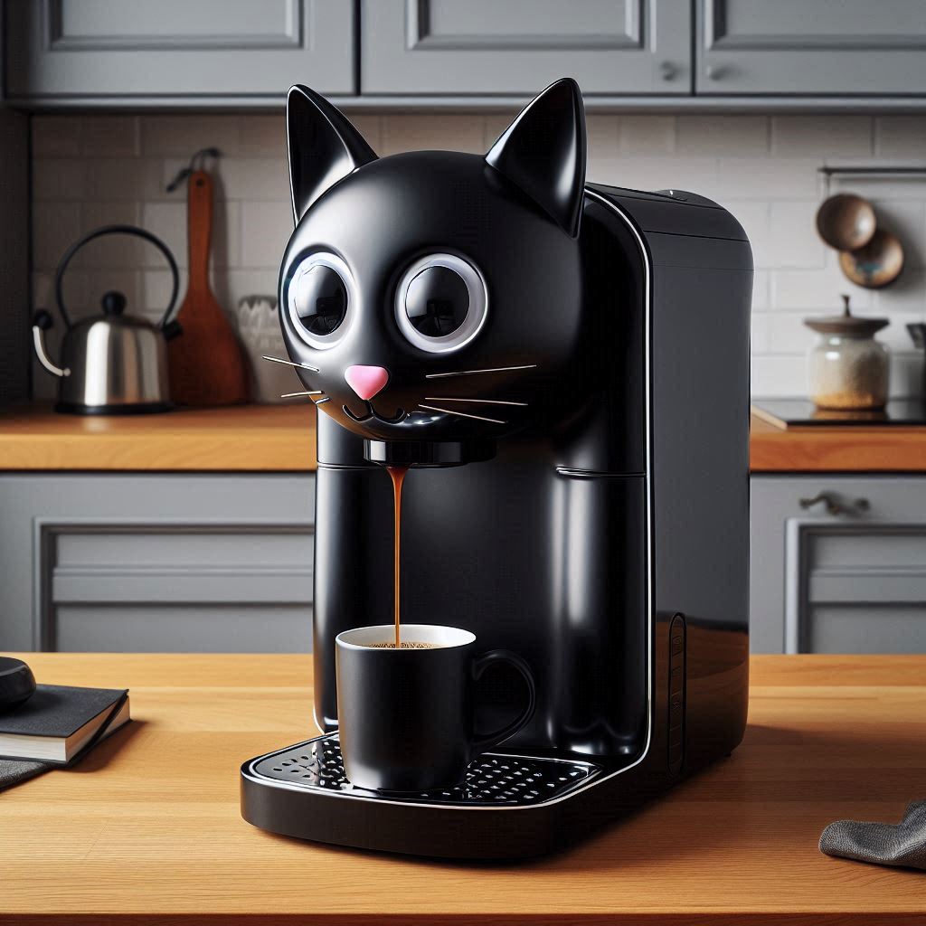 cat coffee maker 5