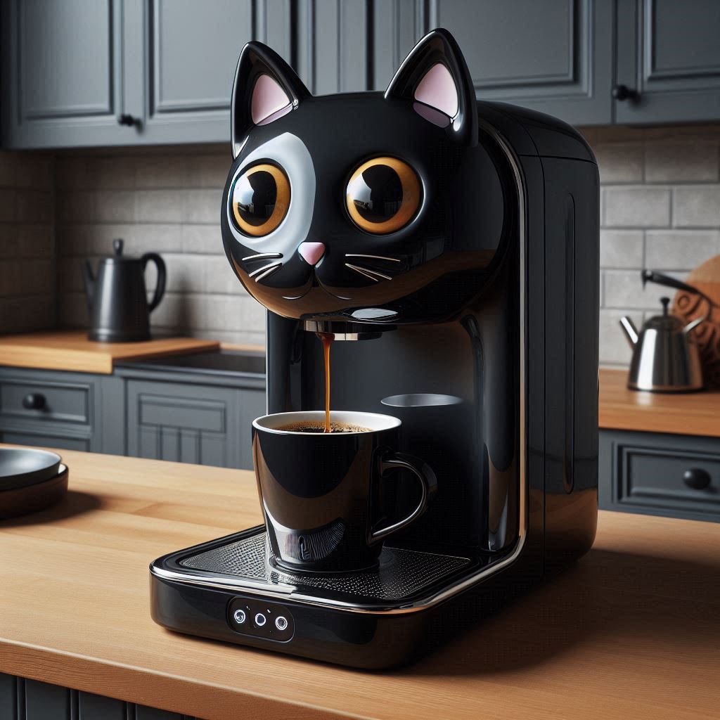 cat coffee maker 7