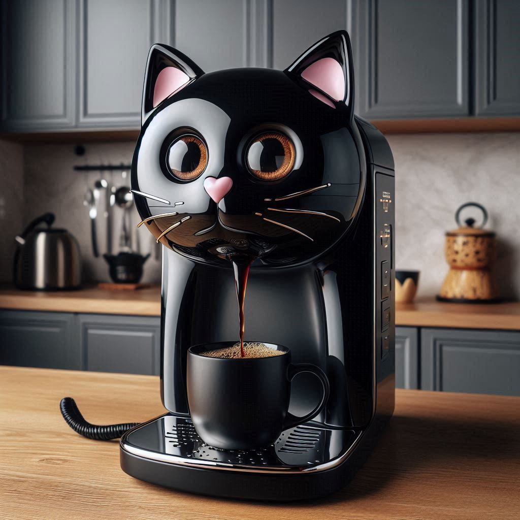 cat coffee maker 8