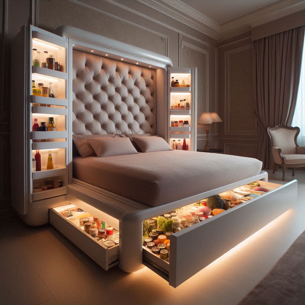 Beds with Built in Kitchens 1