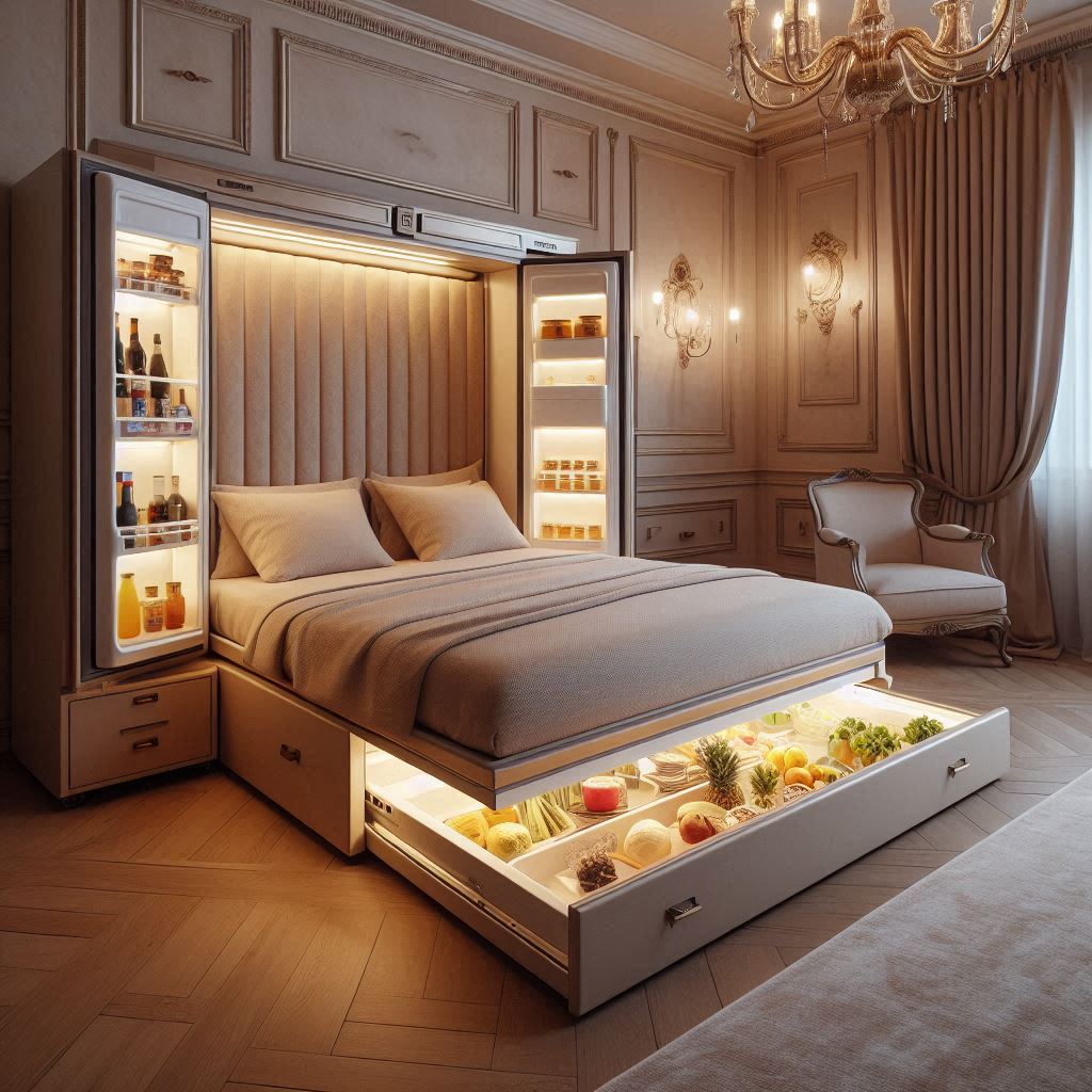 Beds with Built in Kitchens 3