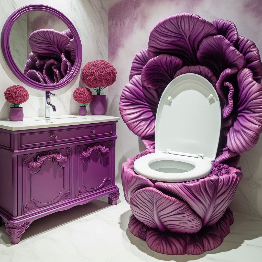 Cabbage Shaped Toilets 3