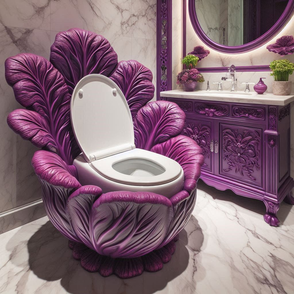 Cabbage Shaped Toilets 4