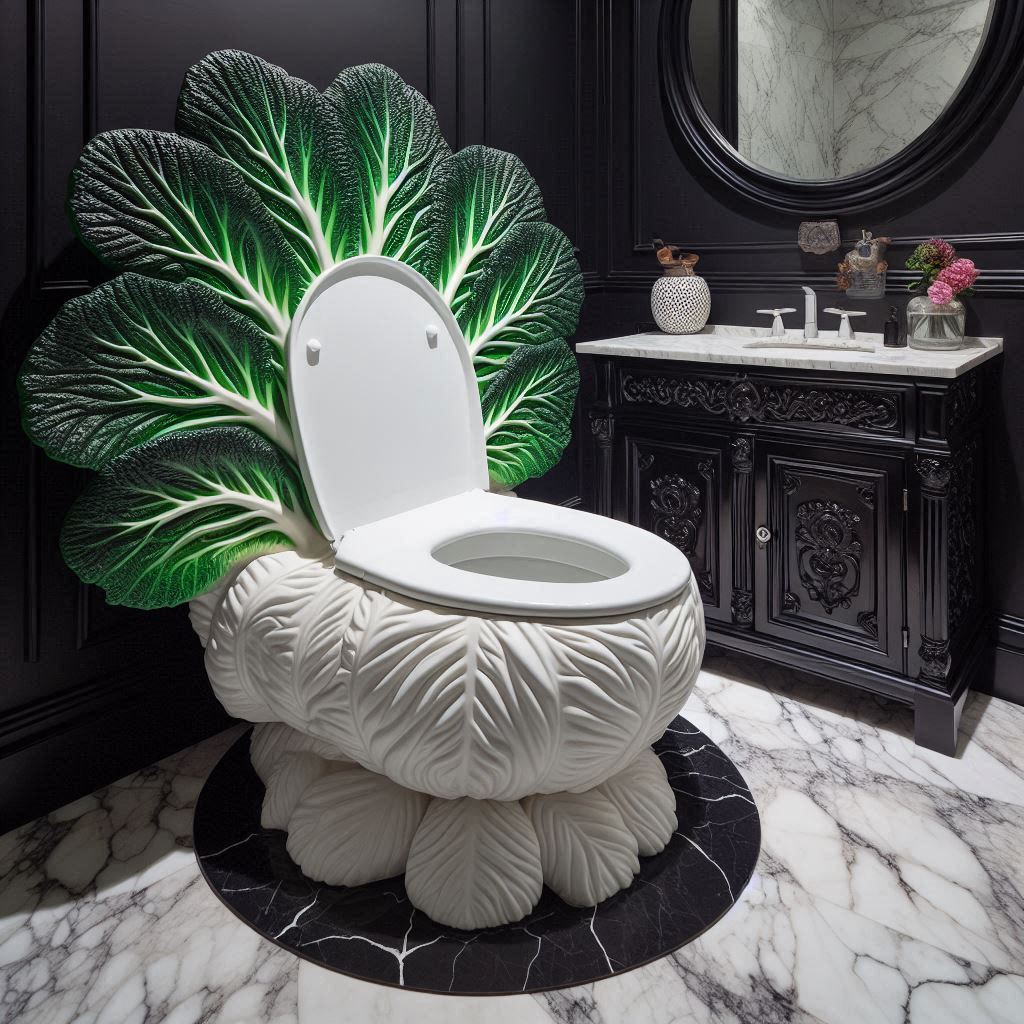 Cabbage Shaped Toilets 8