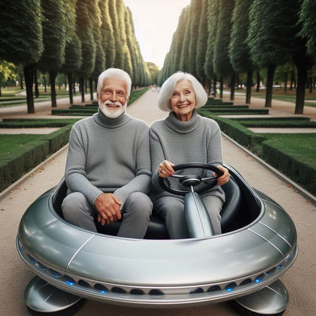 Car Design Inspired by Flying Saucers 2