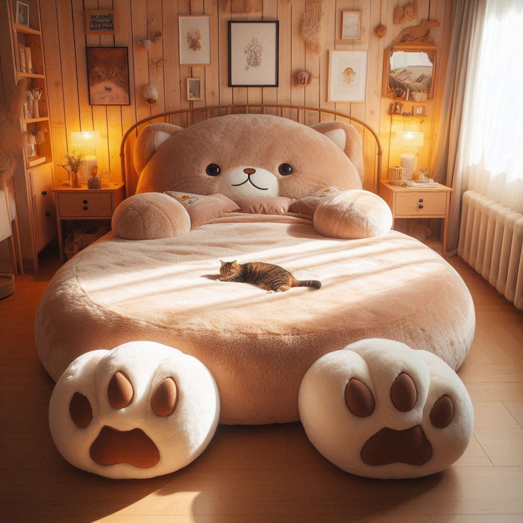 Cat Shaped Beds 1