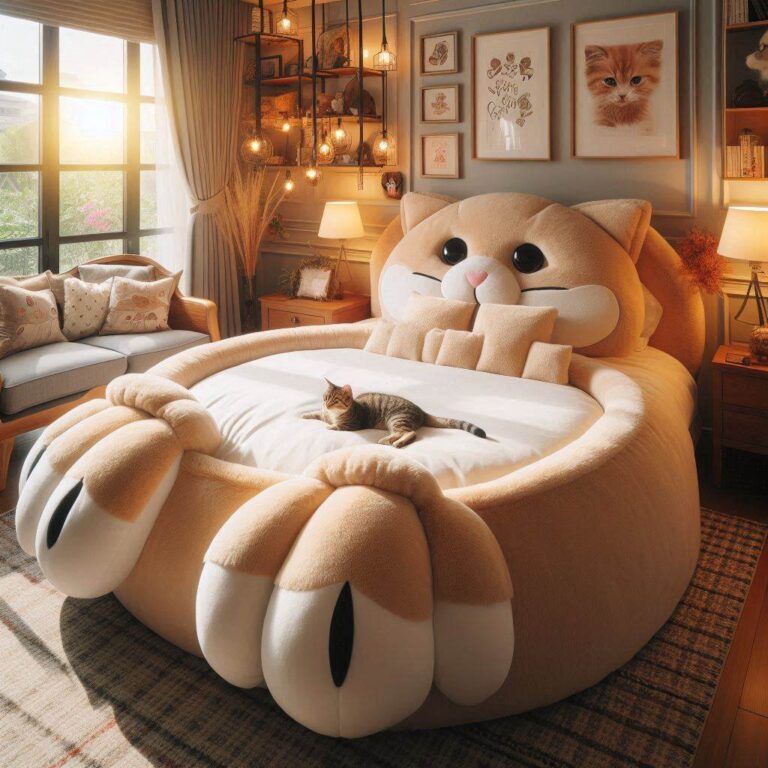 10 Stylish Cat-Shaped Beds for a Purr-fectly Cozy Home Decor - The ...