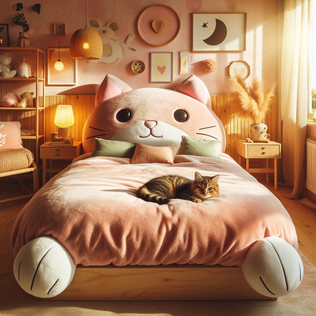 Cat Shaped Beds 6