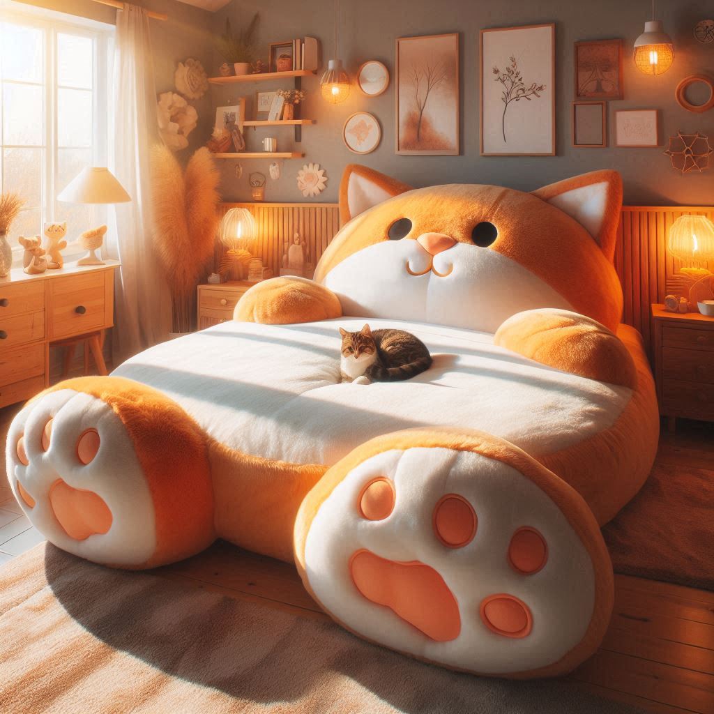 Cat Shaped Beds 7