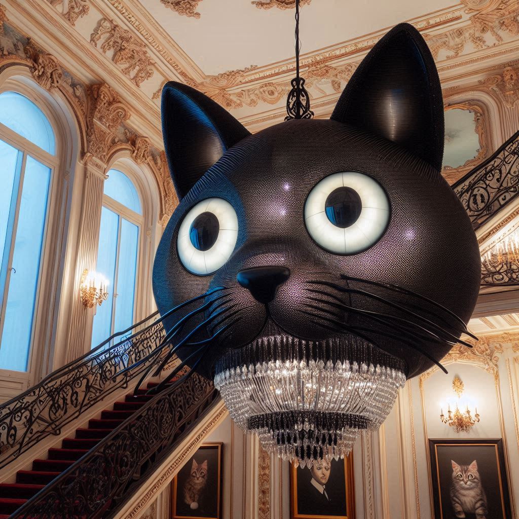 Cat Shaped Ceiling Lamp 10