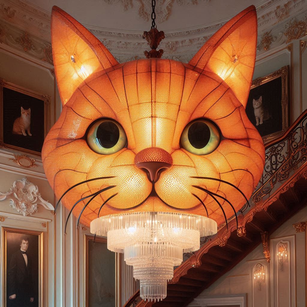 Cat Shaped Ceiling Lamp 6