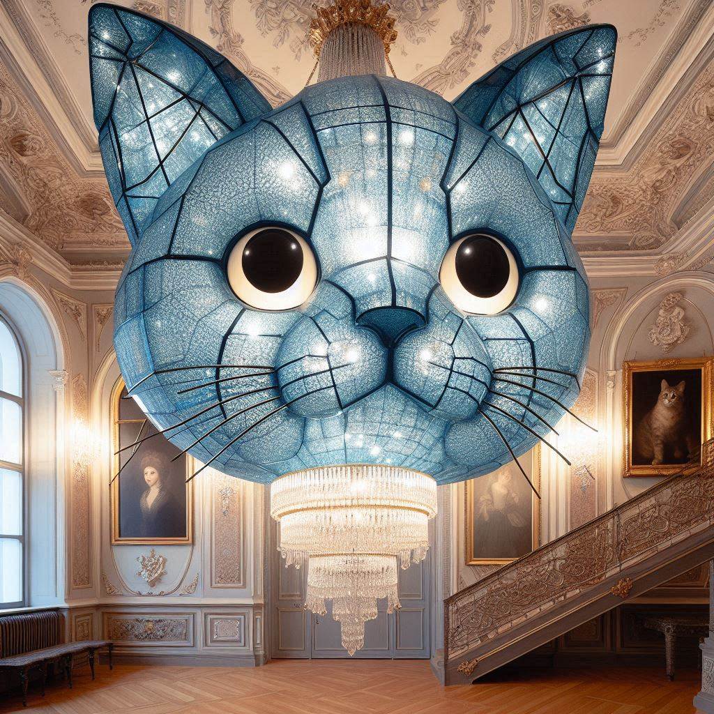 Cat Shaped Ceiling Lamp 7