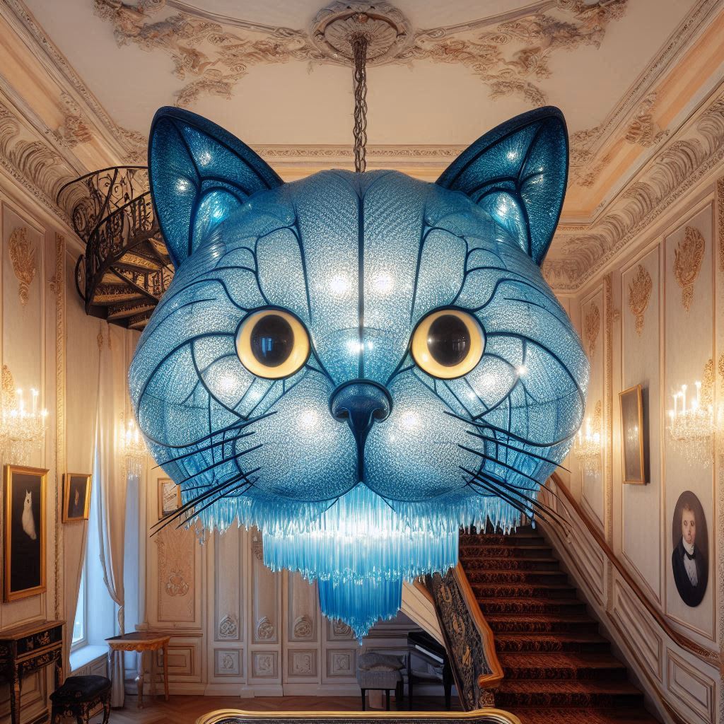 Cat Shaped Ceiling Lamp 8