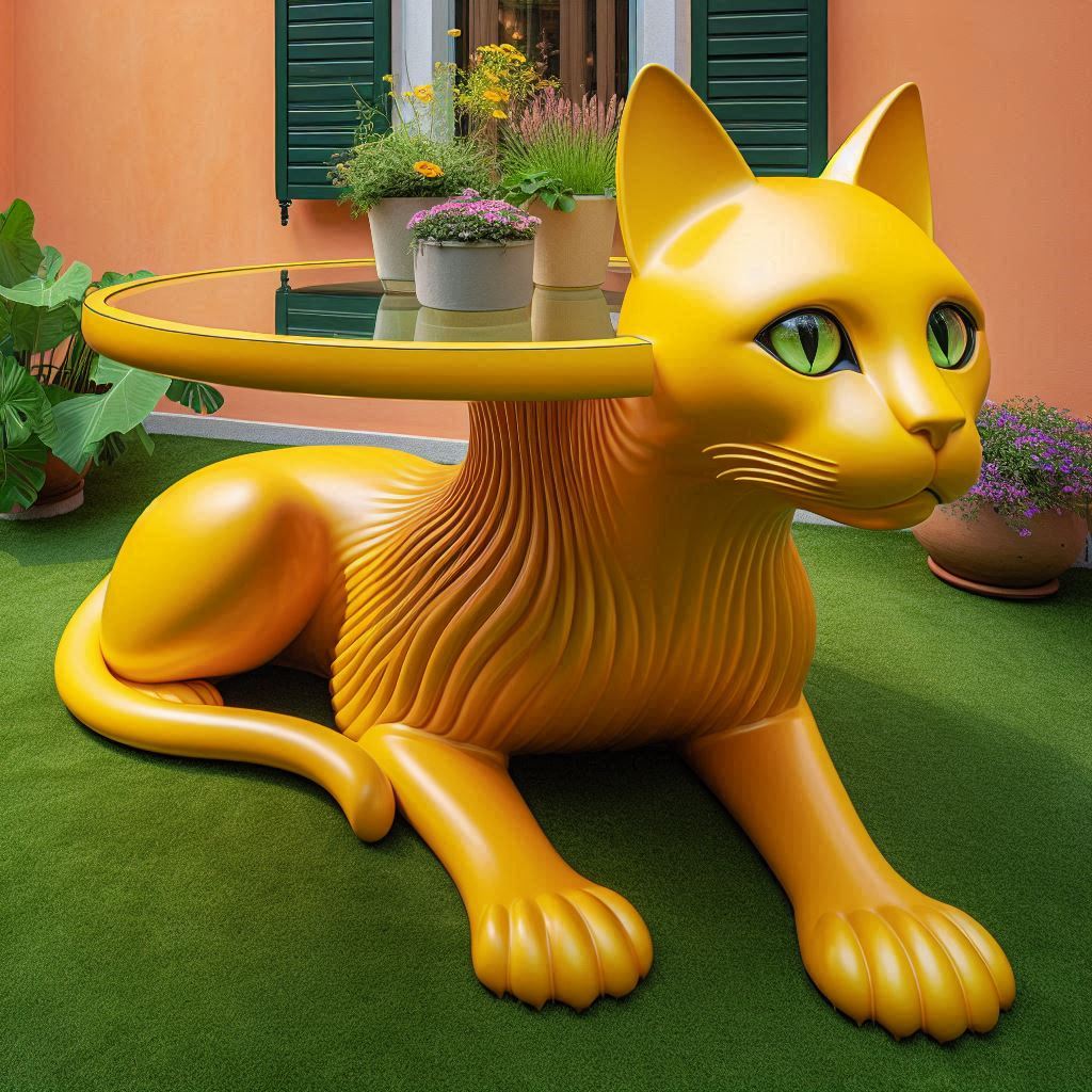 Cat Shaped Table 6