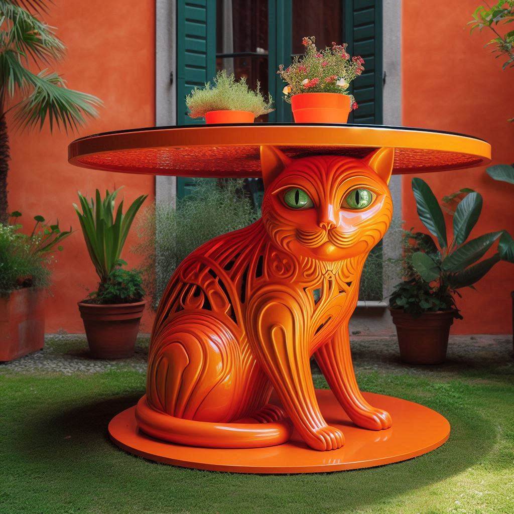 Cat Shaped Table 9