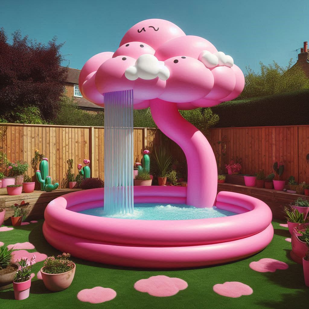 Cloud Inflatable Paddling Pools 1