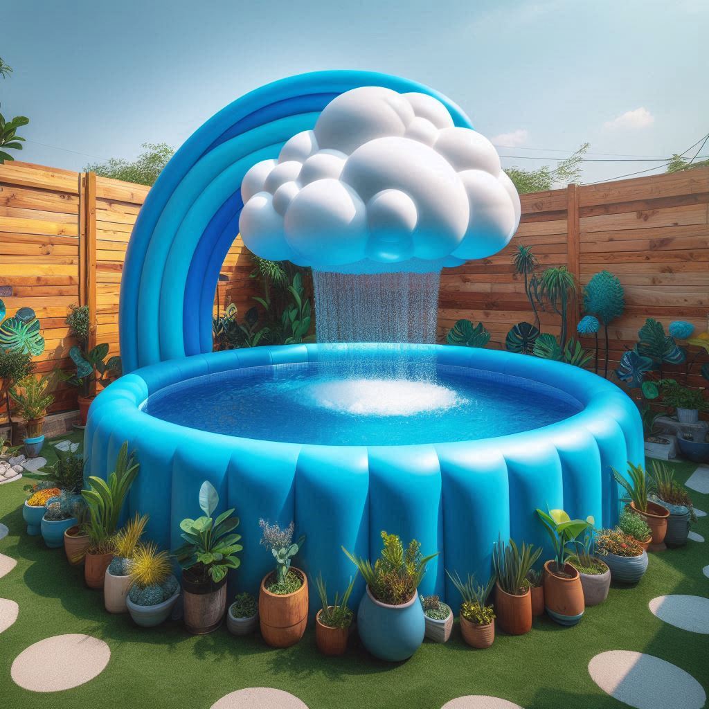 Cloud Inflatable Paddling Pools 3