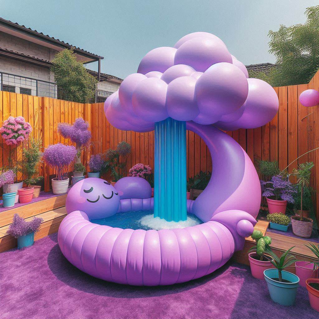 Cloud Inflatable Paddling Pools 9