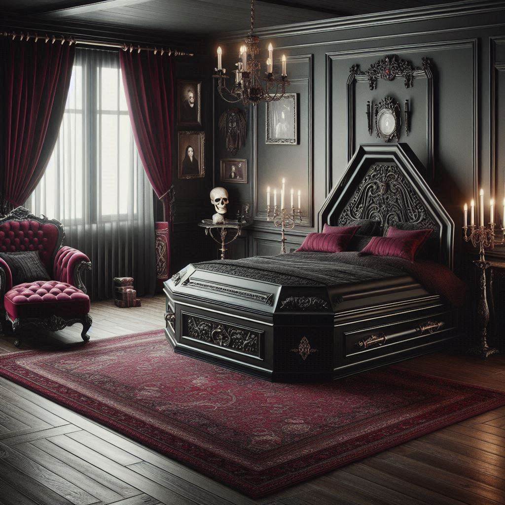 Coffin Bed Design 8