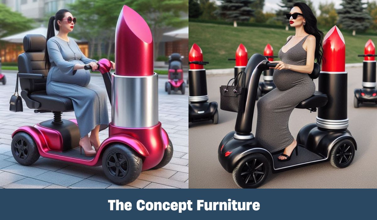 Discover the Stylish Scooter Inspired by Lipstick: A Perfect Blend of Fashion and Functionality