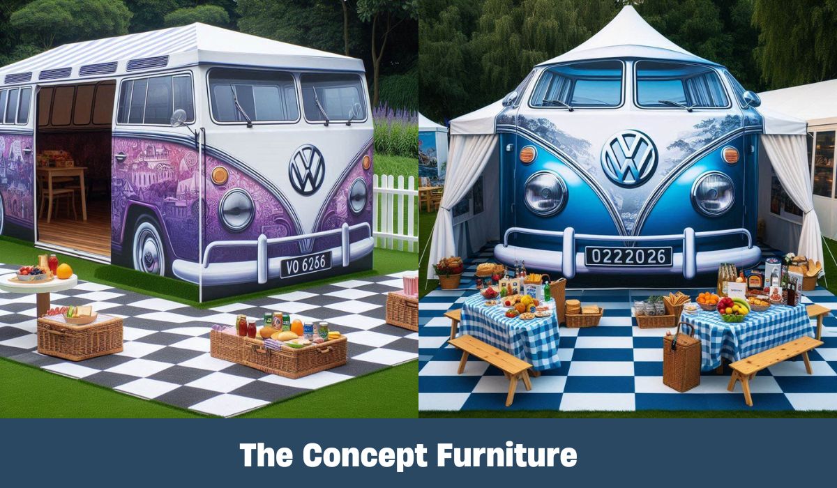 Discover the Ultimate Camping Experience with the Volkswagen Bus Shaped Tent