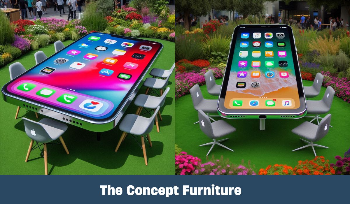 Enhance Your Outdoor Space with Trendy Smartphone-Shaped Patio Sets