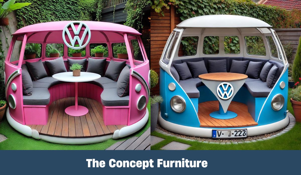 Enhance Your Outdoor Space with VW Camper Van Patio Sets - Perfect for Garden Transformation