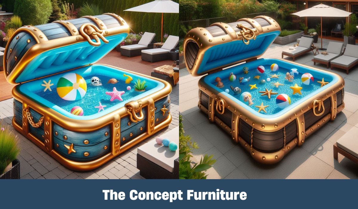 Experience Endless Fun with the Treasure Chest Inflatable Pool