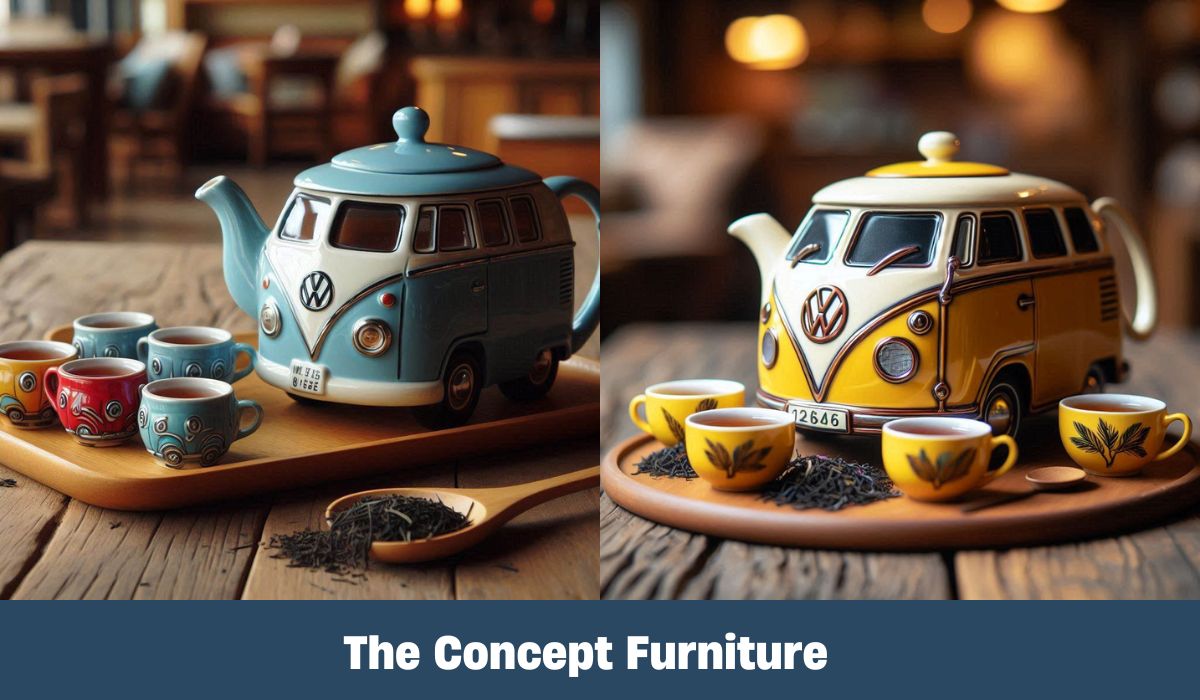 Experience Nostalgia with the Volkswagen Bus Shaped Teapot: A Groovy Kitchen Gadget