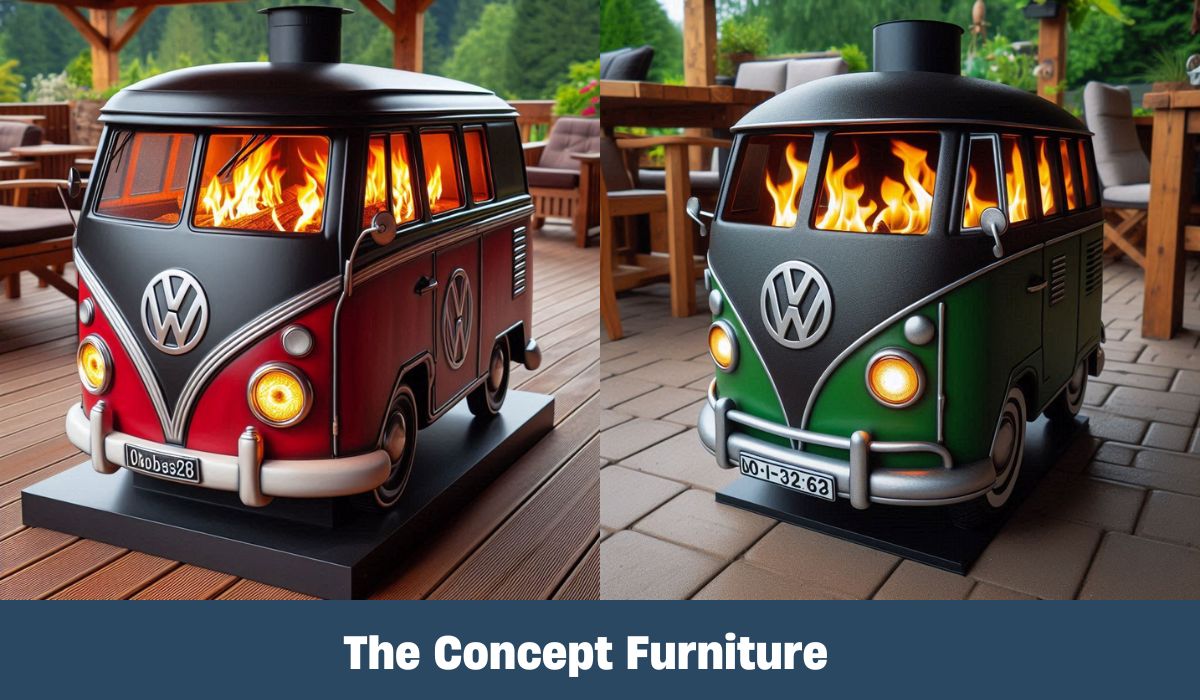 Experience a Culinary Adventure with the Volkswagen Bus Shaped Outdoor Oven